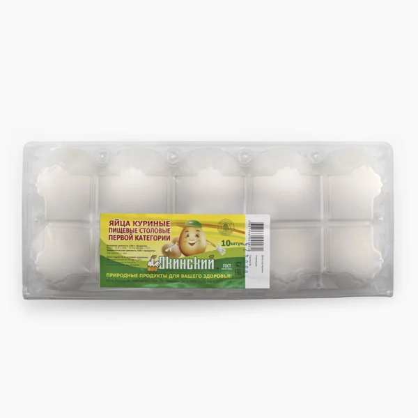 Яйцо ОКИНСКОЕ куриное столовое 1 кат. 10шт