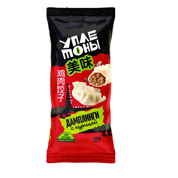 Дамплинги УПЛЕТОНЫ с курицей 150г